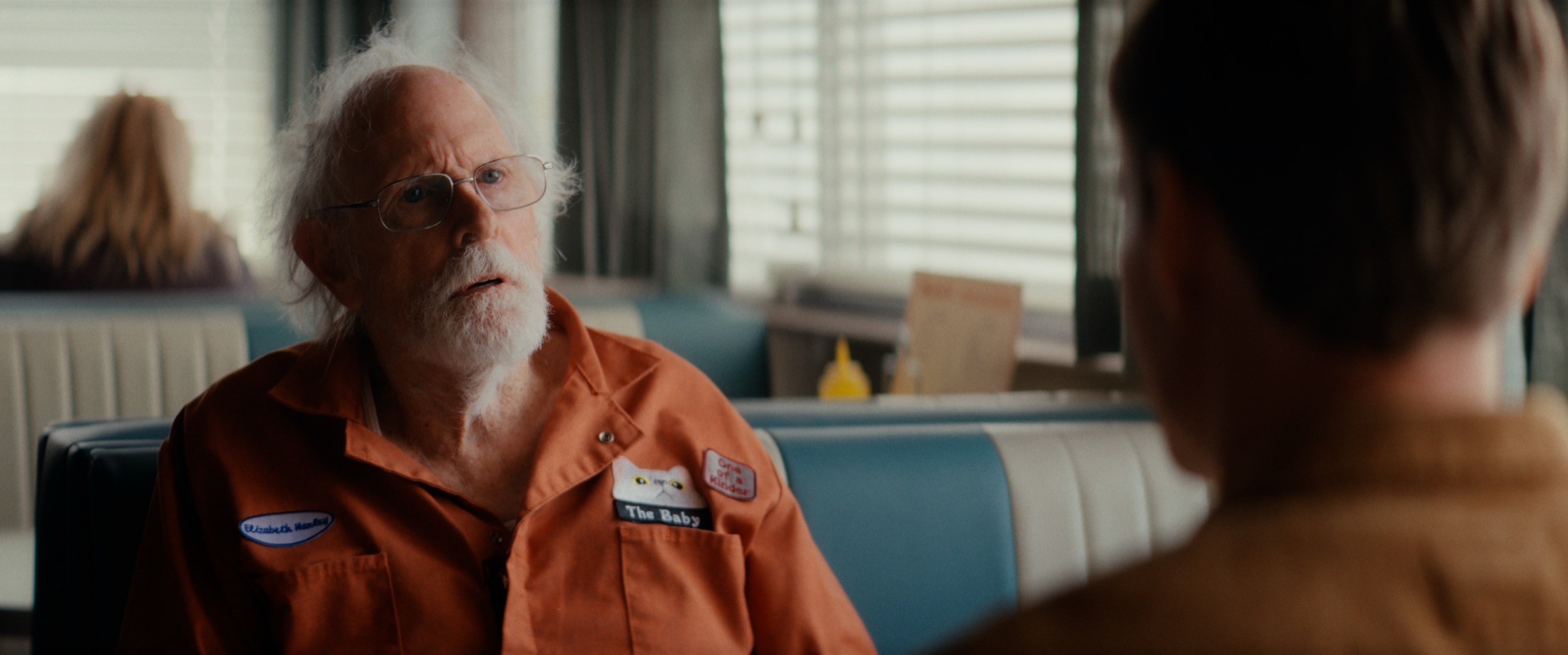 Bruce Dern as Arthur in a diner in Northbound